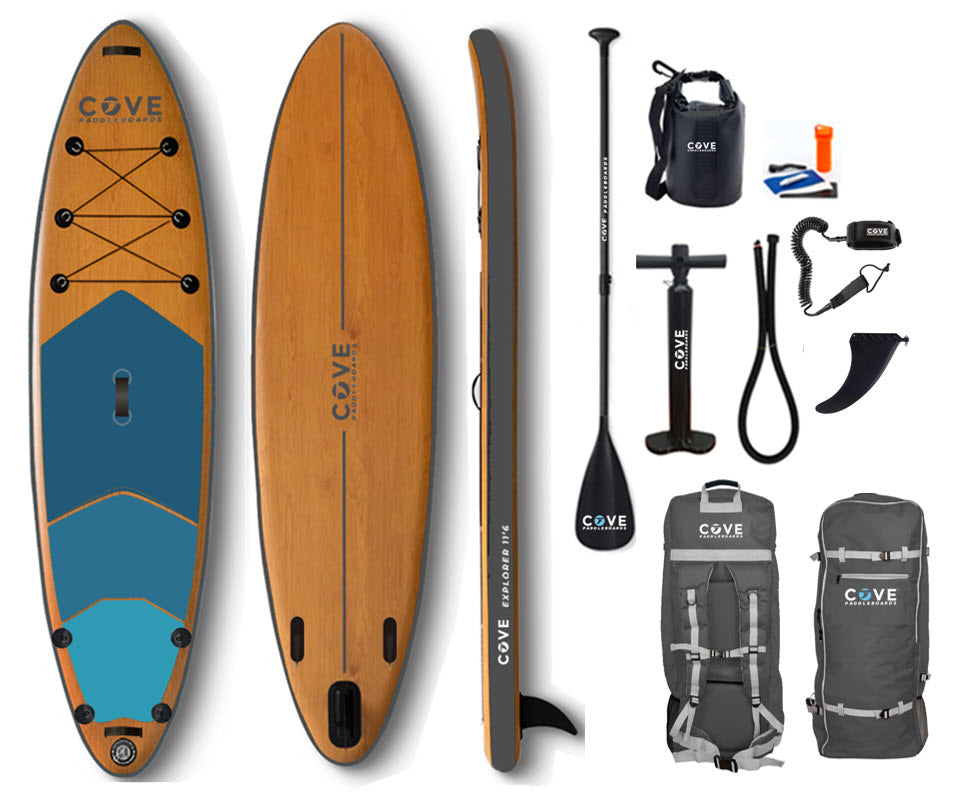 Summer Overstock Blow Out! Save $600 on next 100 COVE Explorer 11'6 Boards! Next 100 only.